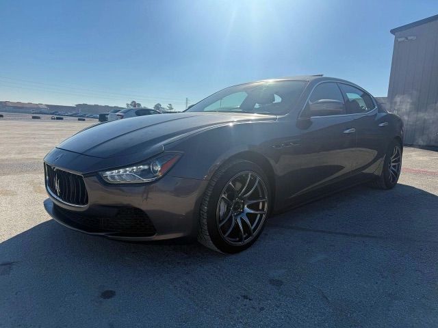 Copart listing photo — 2017 Maserati Ghibli, Houston TX, Feb 2026